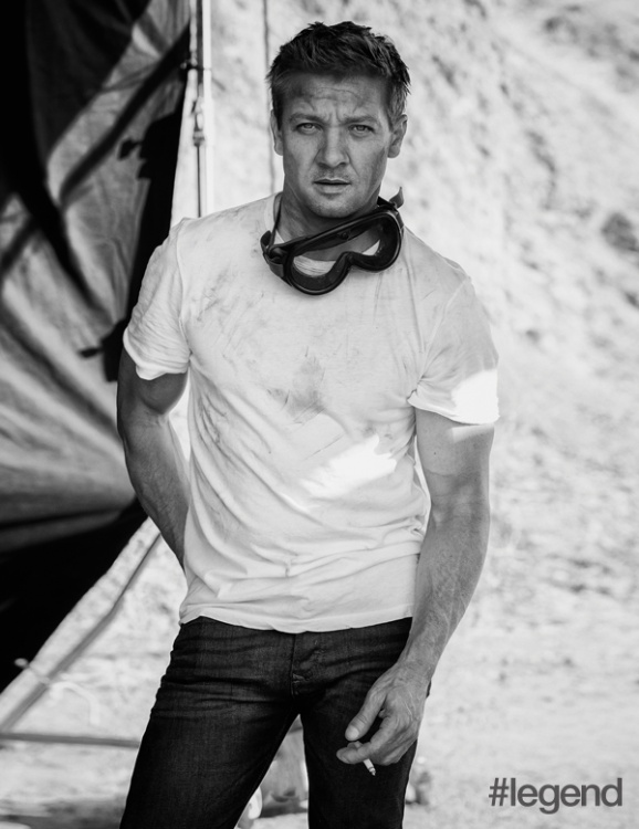 T-shirt by Cotton Citizen, jeans by Nudie Jeans